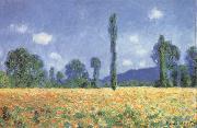 Claude Monet Poppy Field oil